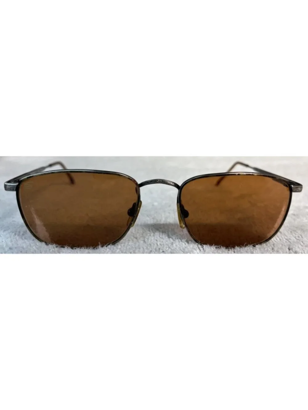 Vintage Serengeti Mariner Antique Rose Metal 5581 Sunglasses Rose Red Lenses